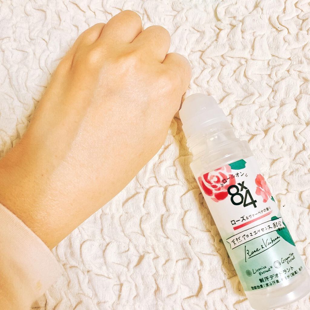 ロールオン ローズ＆ヴァーベナの香り/８ｘ４/デオドラント・制汗剤を使ったクチコミ（3枚目）