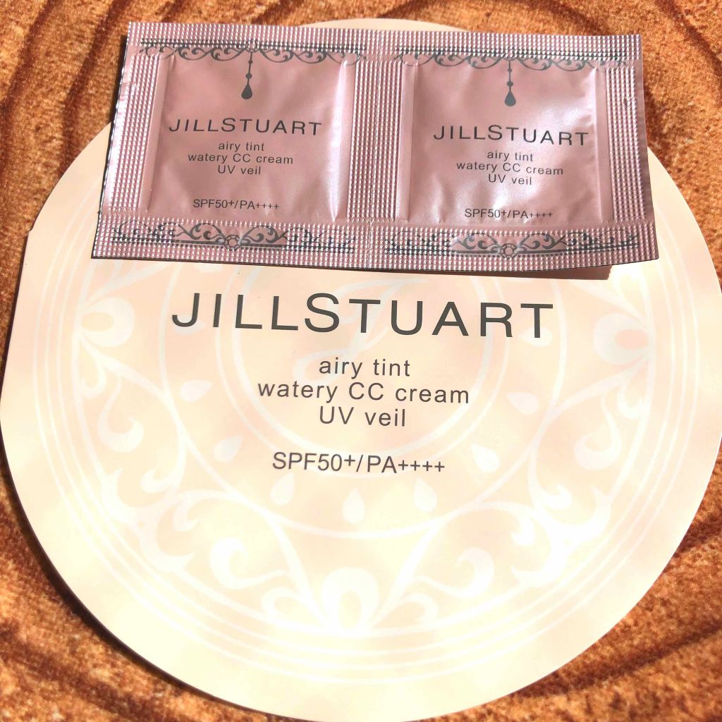 エアリーティント ウォータリーCCクリーム/JILL STUART/CCクリームを使ったクチコミ(1枚目)