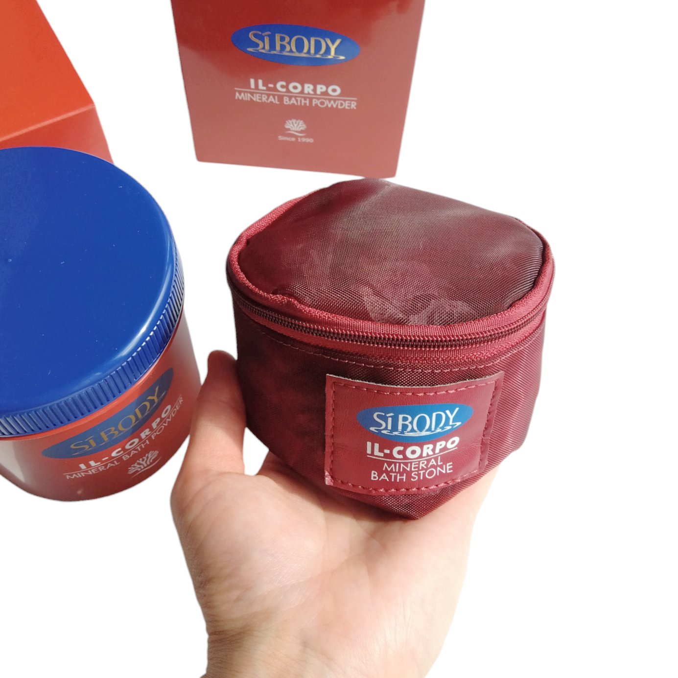 ミネラルバスストーン/イルコルポ/無機塩系入浴剤を使ったクチコミ（3枚目）