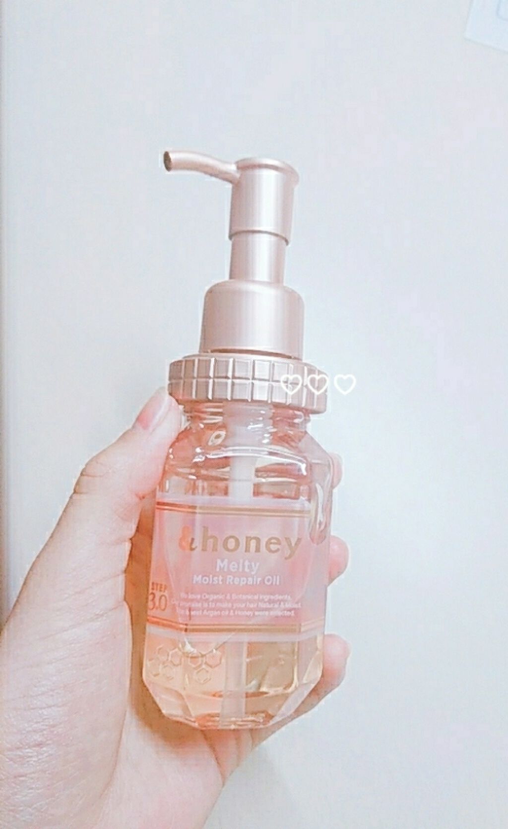 &honey メルティ モイストリペア ヘアオイル 3.0/&honey/ヘアオイルを使ったクチコミ(1枚目)