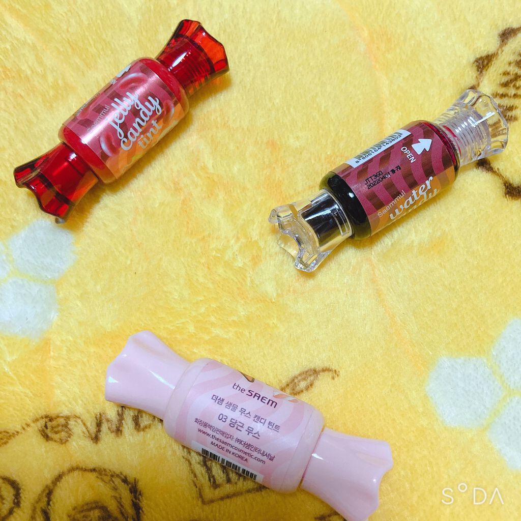 ムース キャンディー ティント/the SAEM/リップティントを使ったクチコミ（1枚目）