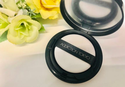 スキンリフレクト ラスティング UV クッションファンデーション クッションファンデーション パフ/ADDICTION/クッションファンデーションを使ったクチコミ(2枚目)