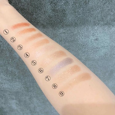 UR GLAM　BLOOMING EYE COLOR PALETTE/U R GLAM/パウダーアイシャドウを使ったクチコミ（2枚目）