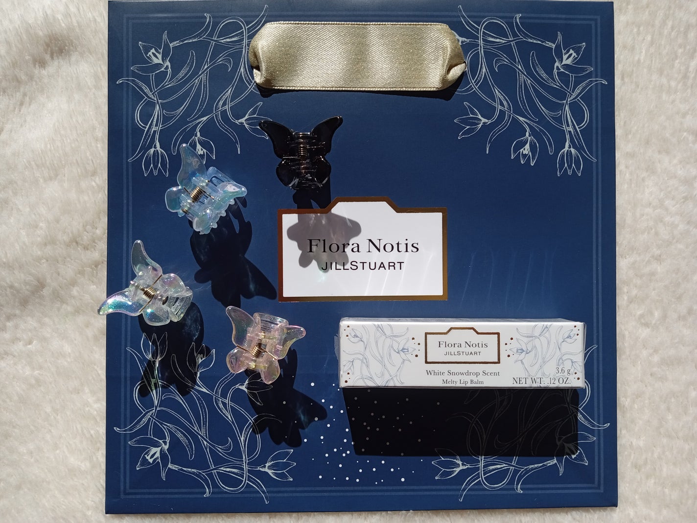 ホワイトスノードロップ メルティリップバーム/Flora Notis JILL STUART/リップバームを使ったクチコミ(1枚目)