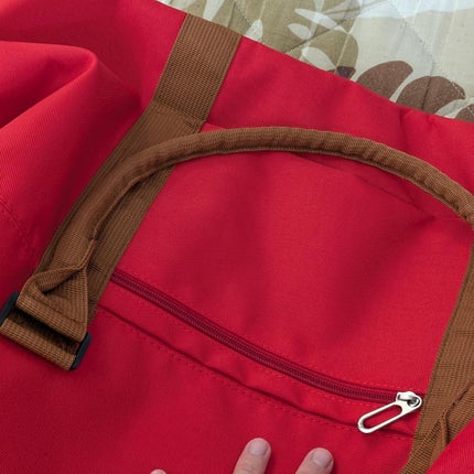 真紅 on LIPS 「6ポケット付き大容量ボストンバッグ2wayキャリーオンベルト付..」(6枚目)