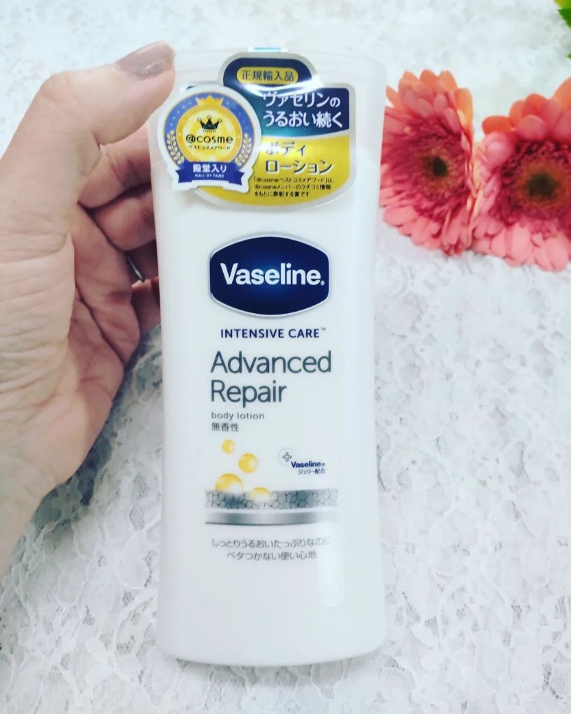 ヴァセリン アドバンスドリペア ボディローション 無香料/ヴァセリン/ボディローションを使ったクチコミ（2枚目）