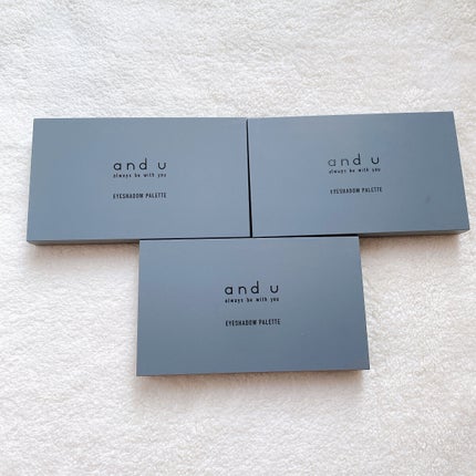 and U アイシャドウパレットのクチコミ「\and U アイシャドウパレット/
3coinsのアイシャドウパレット
BEBR ベージ.....」(3枚目)