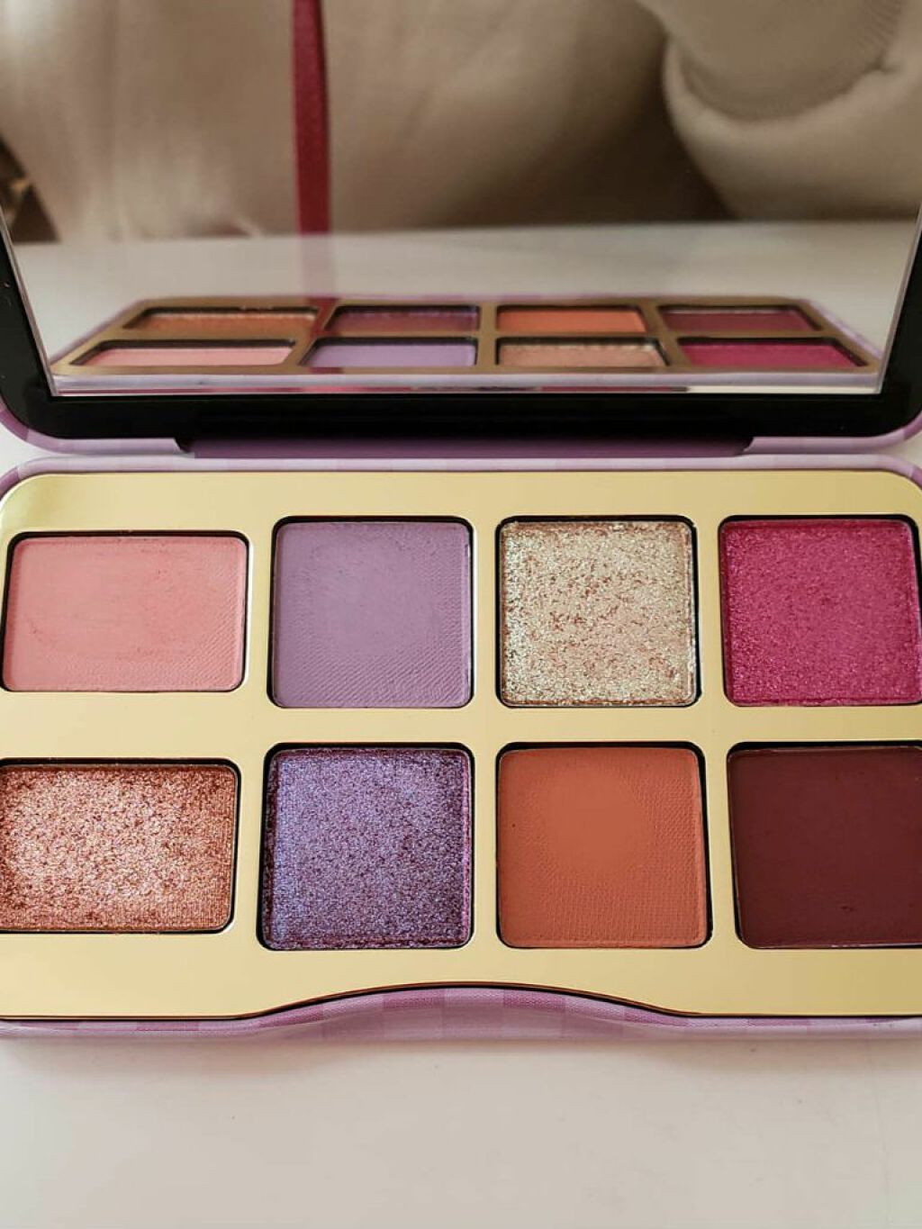 ザッツ マイ ジャム! ミニ アイシャドウ パレット /Too Faced/アイシャドウパレットを使ったクチコミ(4枚目)