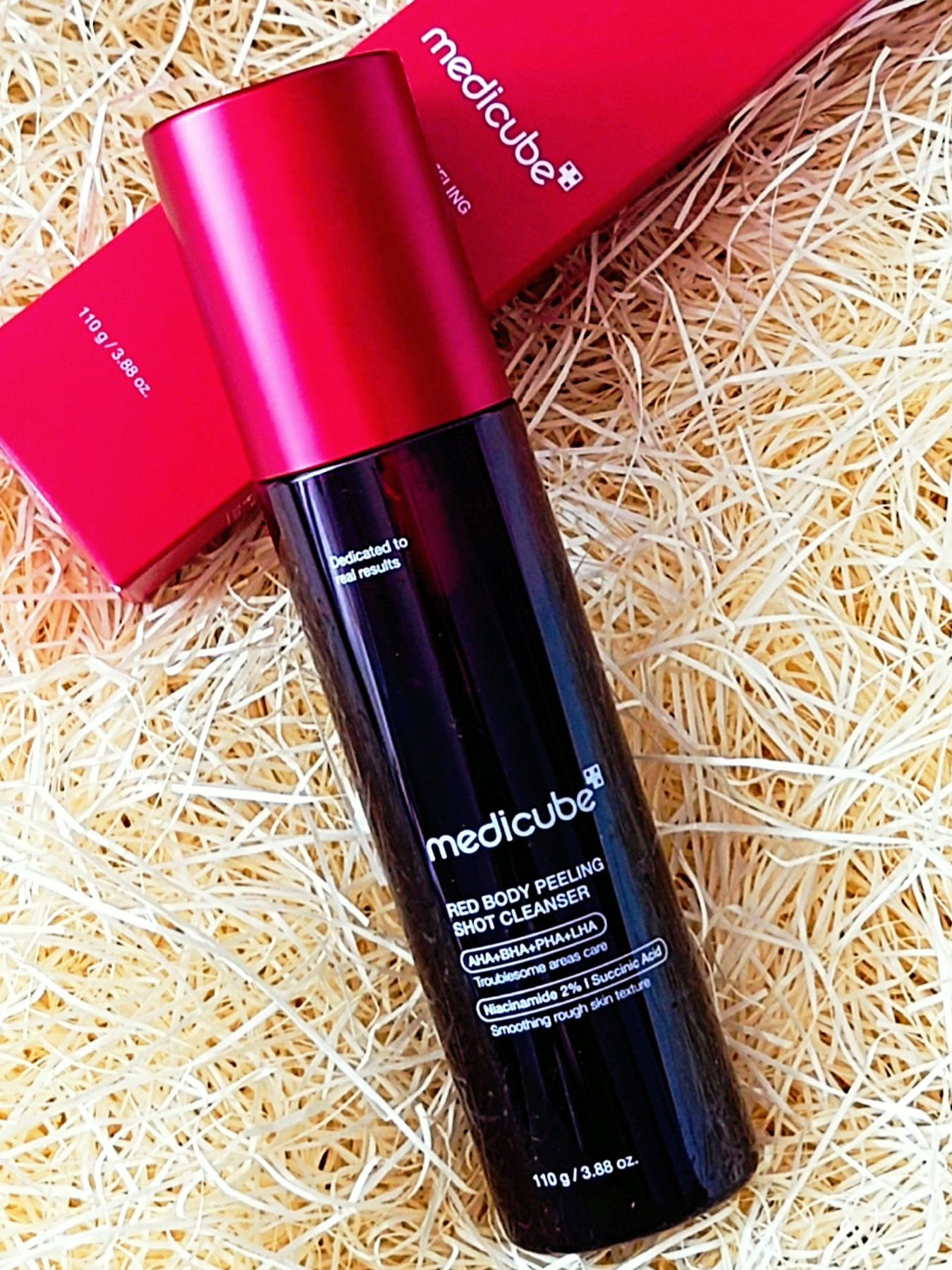 レッドアクネ ボディピーリングショット/MEDICUBE/ピーリングを使ったクチコミ（1枚目）
