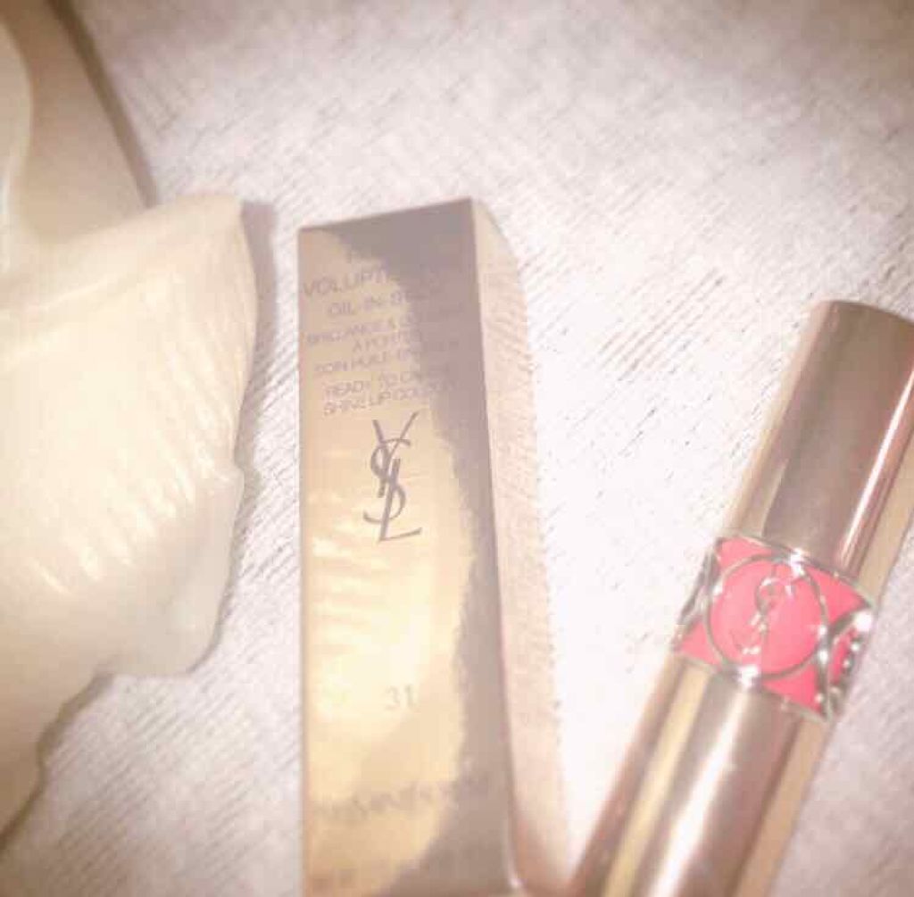 ルージュ ヴォリュプテ シャイン/YVES SAINT LAURENT BEAUTE/口紅を使ったクチコミ(1枚目)