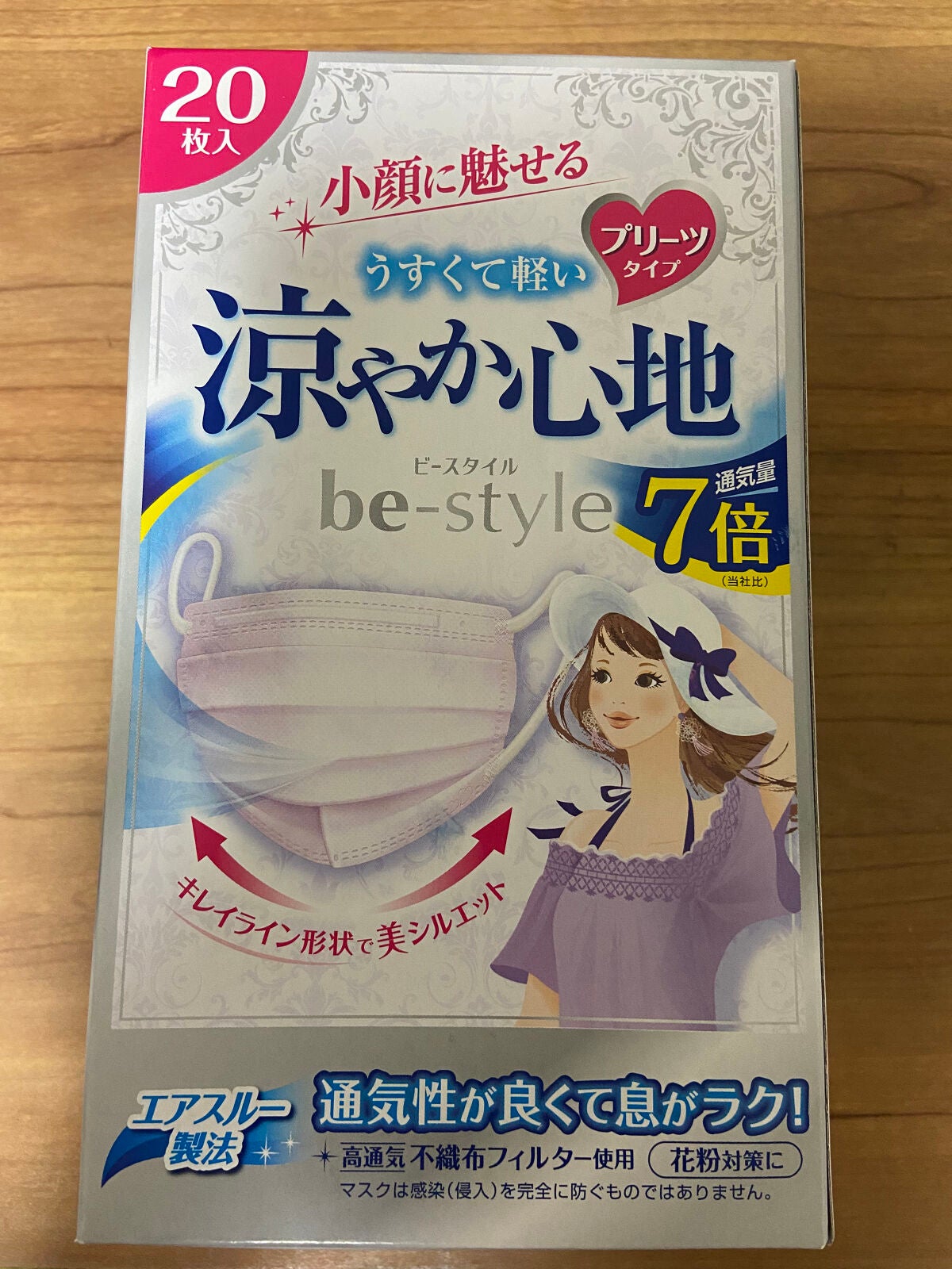 涼やか心地 be-style/白元/マスクを使ったクチコミ(1枚目)