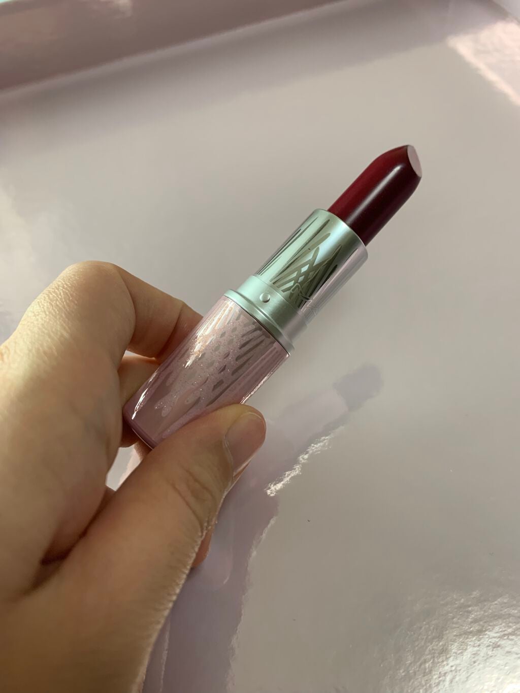 ちひろ on LIPS 「Macリップ・リップグロスクリスマスコフレこのリップに言えるい..」(3枚目)