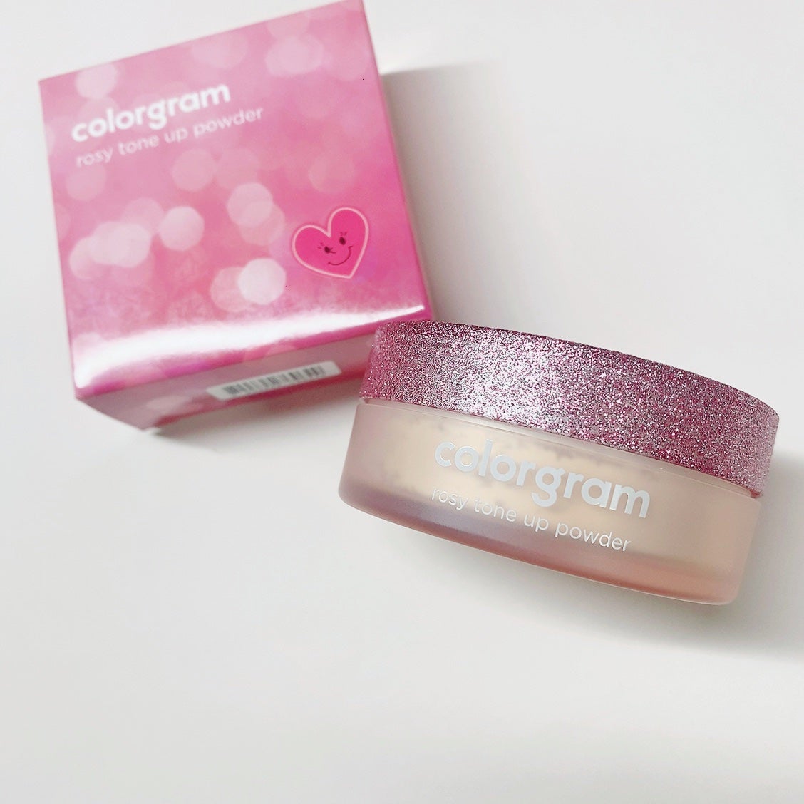 ロージートーンアップパウダー/Colorgram/ルースパウダーを使ったクチコミ(9枚目)