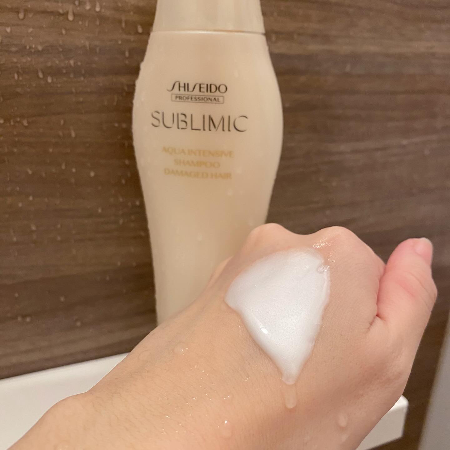 アクアインテンシブ シャンプー／トリートメント/サブリミック/サロンシャンプーを使ったクチコミ（2枚目）