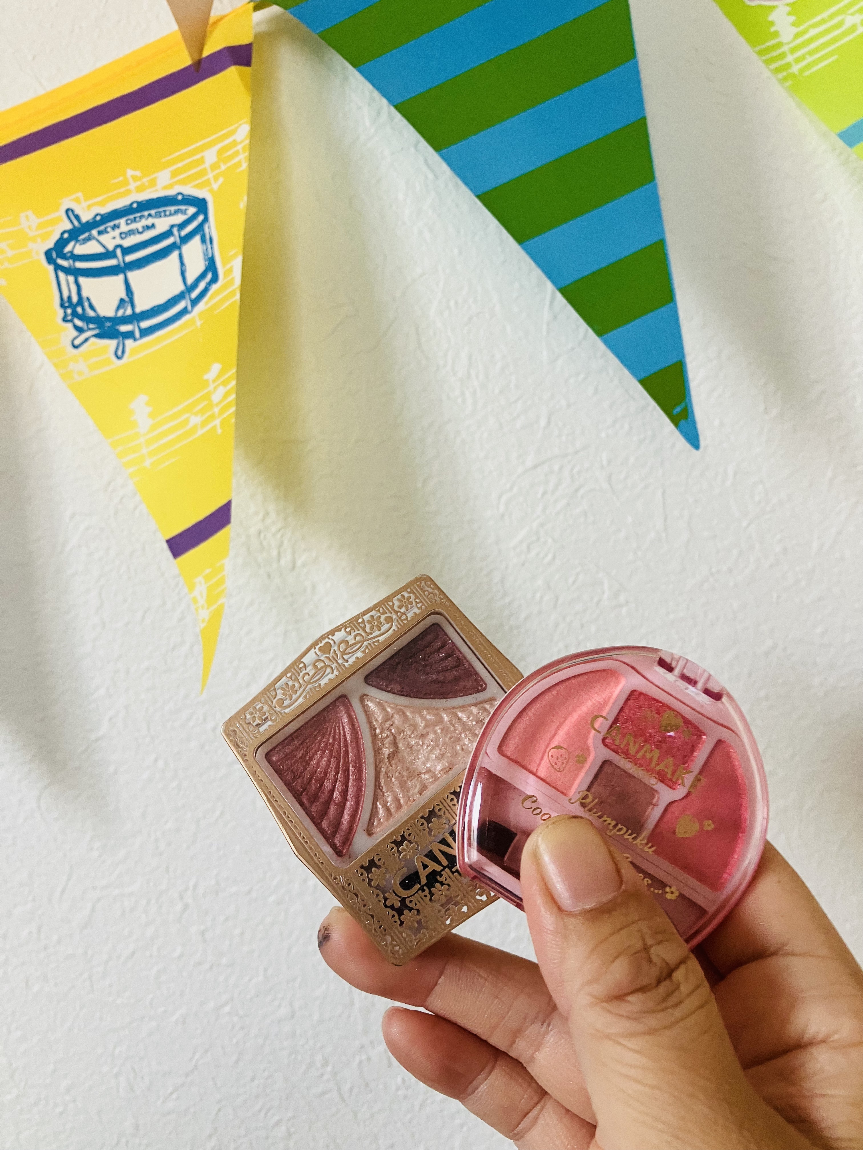 ジューシーピュアアイズ/キャンメイク/アイシャドウパレットを使ったクチコミ（1枚目）