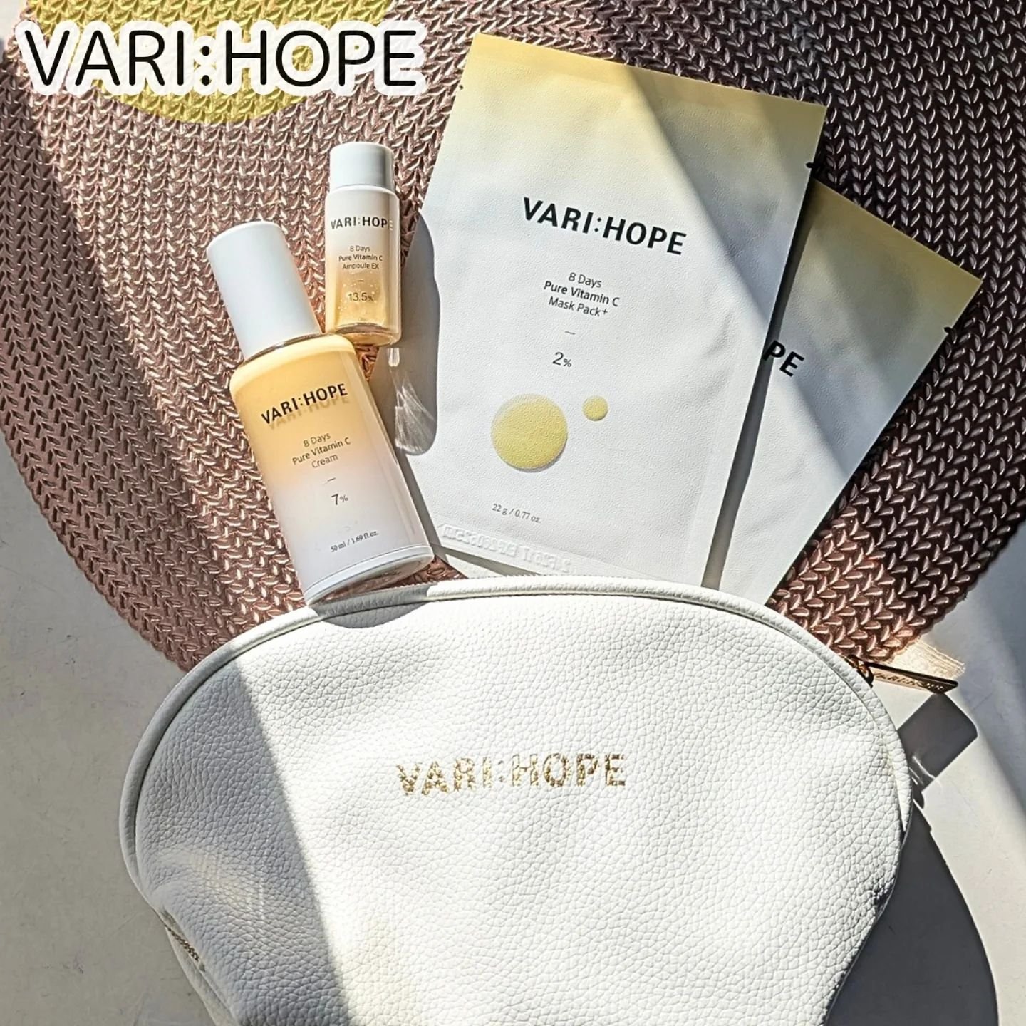 ８デイズピュアビタミンCアンプル/VARI:HOPE/美容液を使ったクチコミ（1枚目）