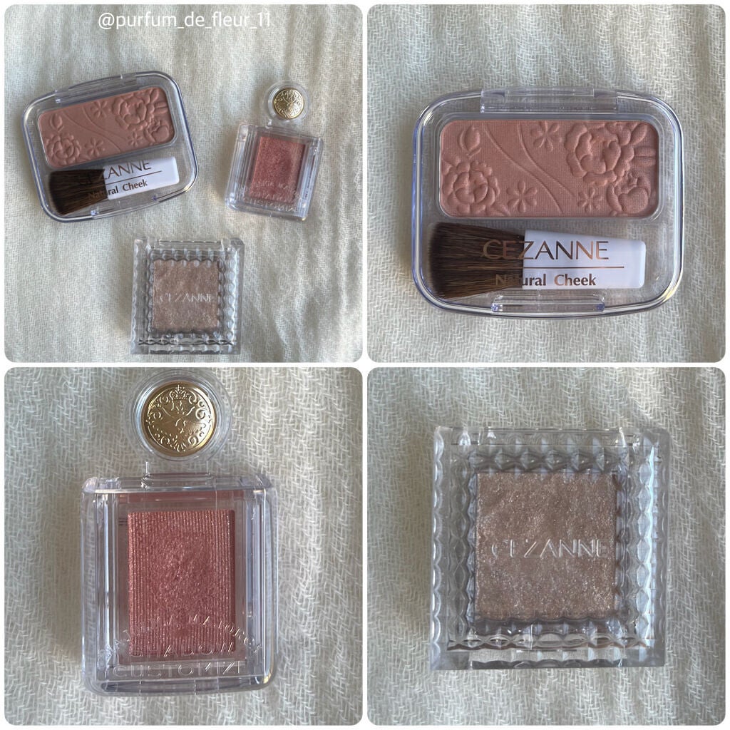 ナチュラル チークN/CEZANNE/パウダーチークを使ったクチコミ(7枚目)