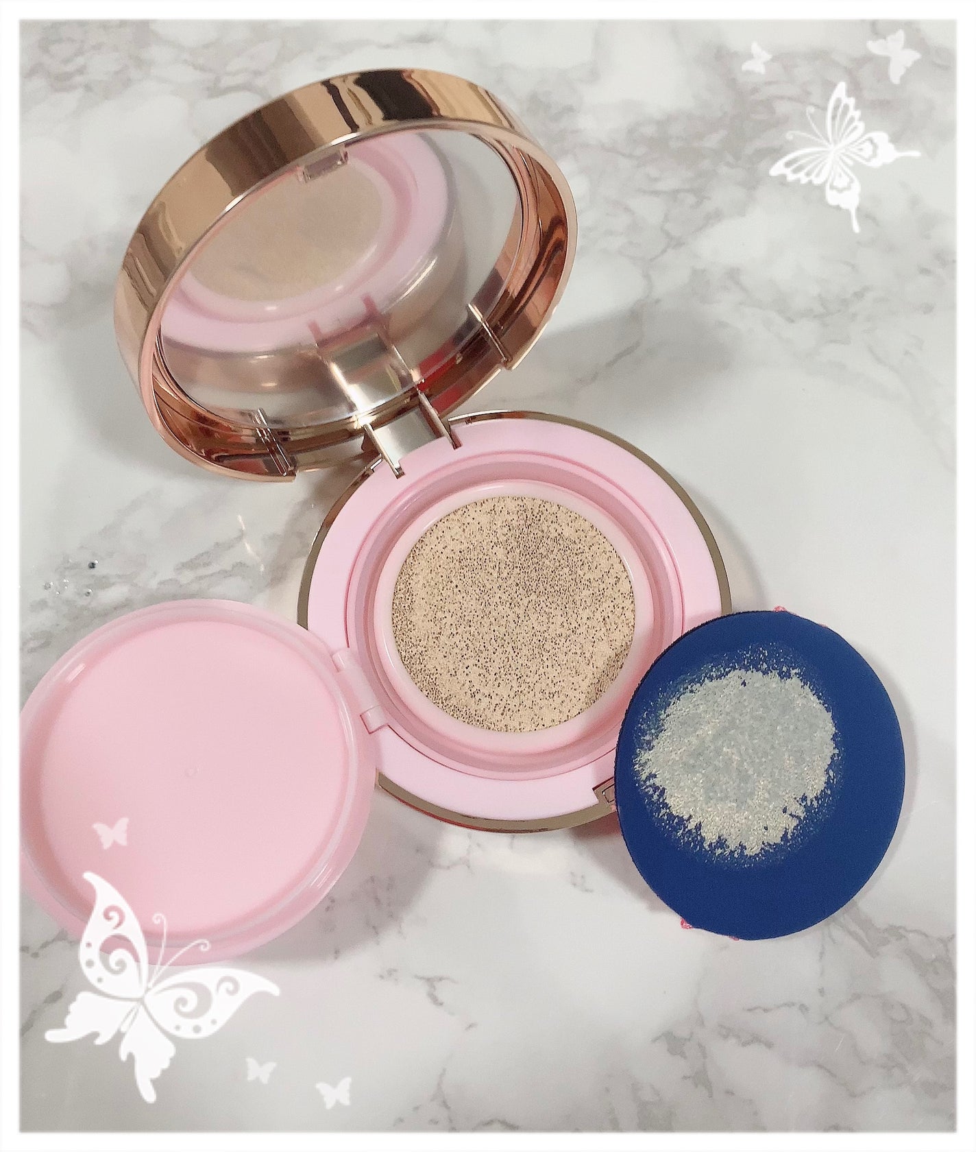 ピンクティーツリーカバーアップグロウクッション/APLIN/クッションファンデーションを使ったクチコミ(3枚目)