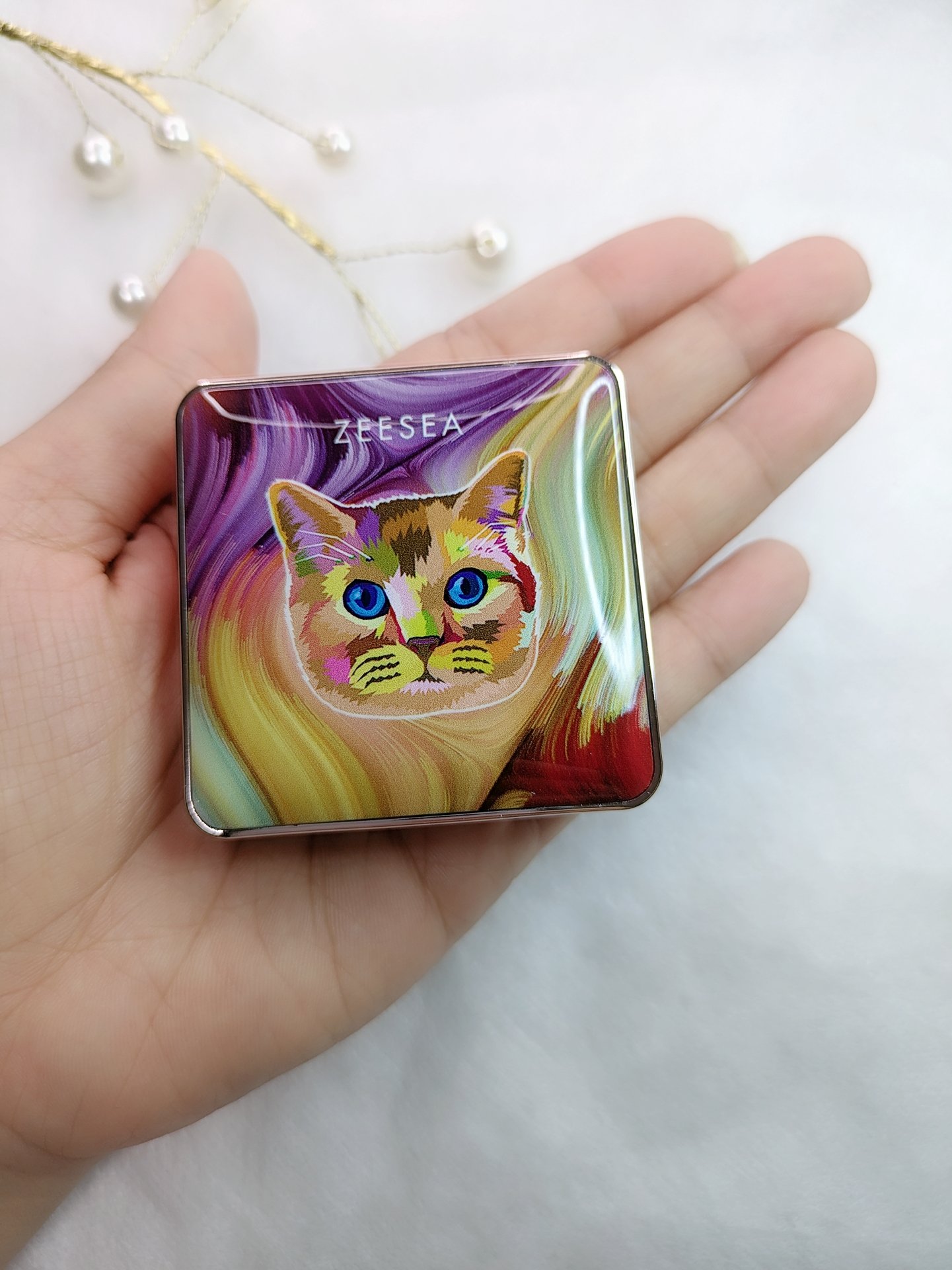 アニマルアイシャドウ(4シェード)/ZEESEA/アイシャドウパレットを使ったクチコミ（2枚目）