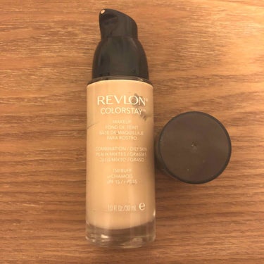 カラーステイ メイクアップ/REVLON/リキッドファンデーションを使ったクチコミ（1枚目）