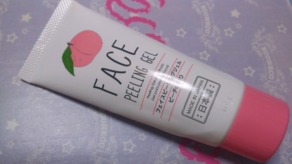 フェイスピーリングジェル ピーチの香り/DAISO/ピーリングを使ったクチコミ(1枚目)