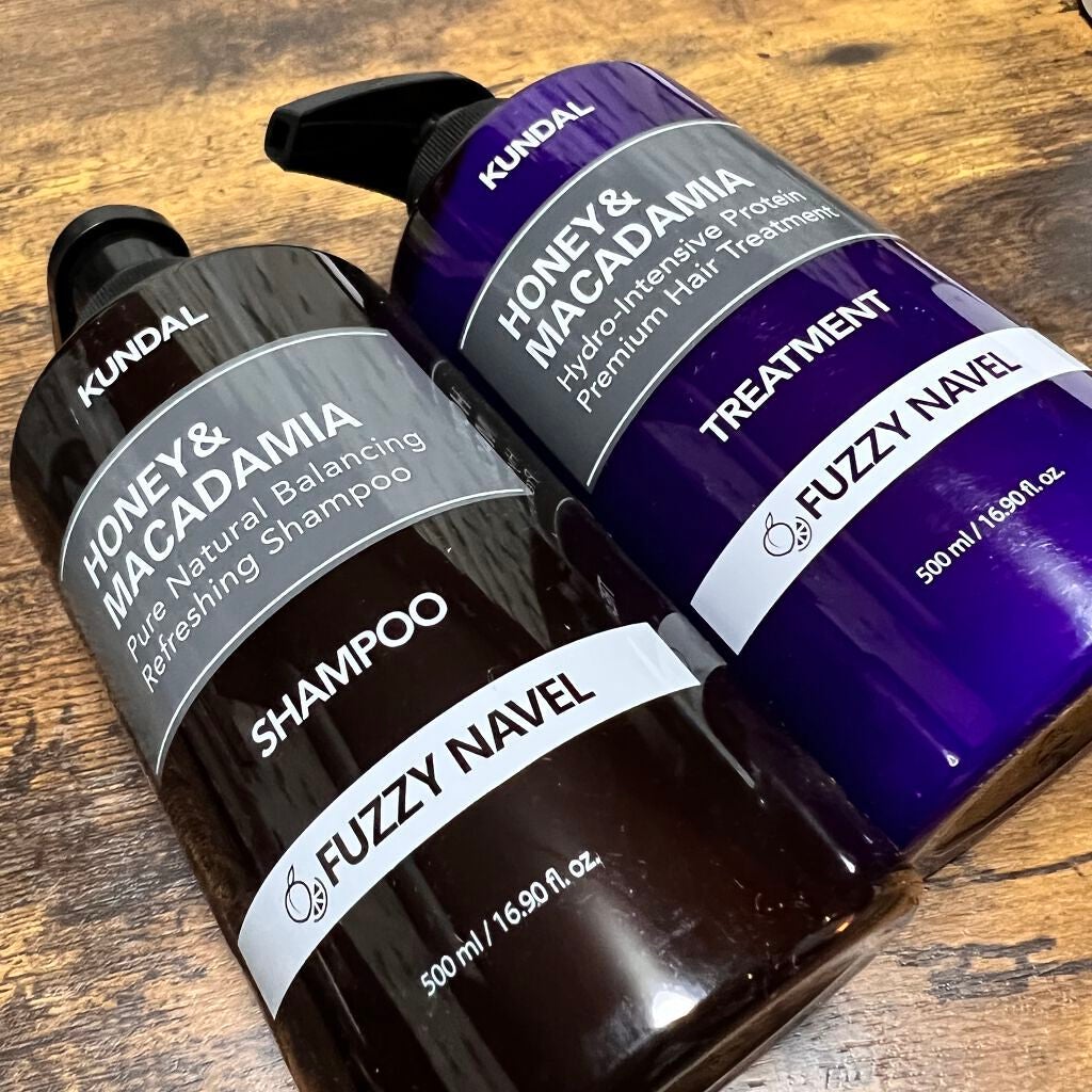 ハニー&マカデミアシャンプー/トリートメント /KUNDAL/シャンプー・コンディショナーを使ったクチコミ(1枚目)