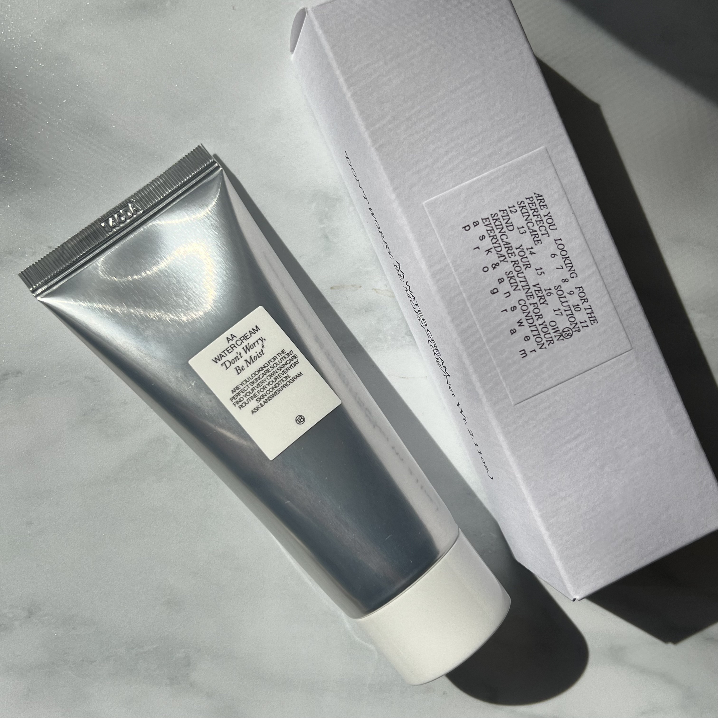 AA ウォータークリーム/Shangpree/フェイスクリームを使ったクチコミ（1枚目）