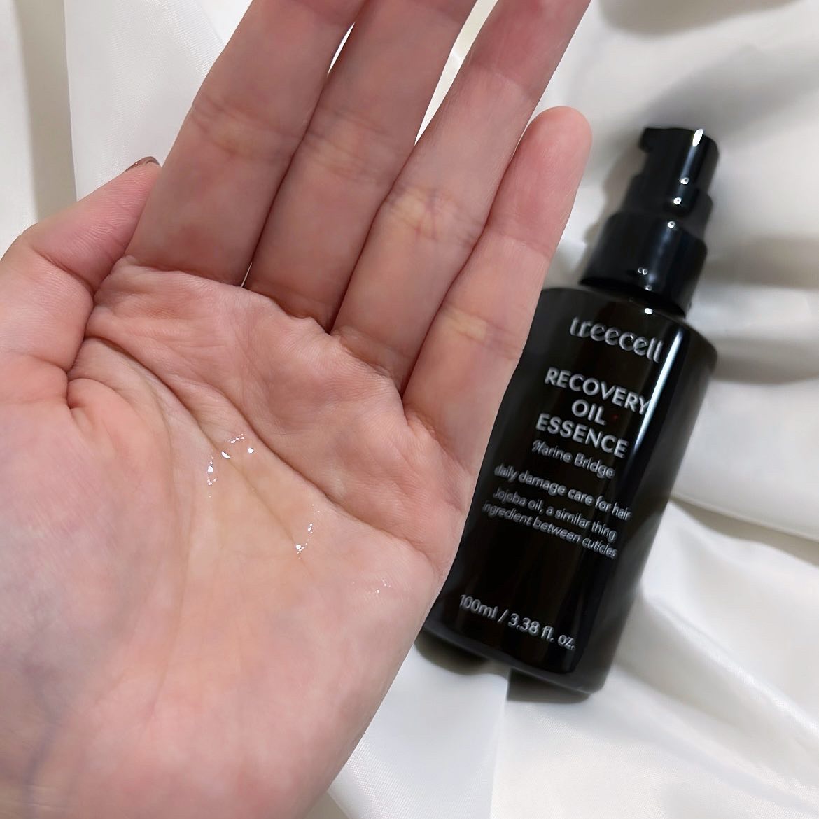 リカバリー オイルエッセンス/treecell/アウトバストリートメントを使ったクチコミ（3枚目）