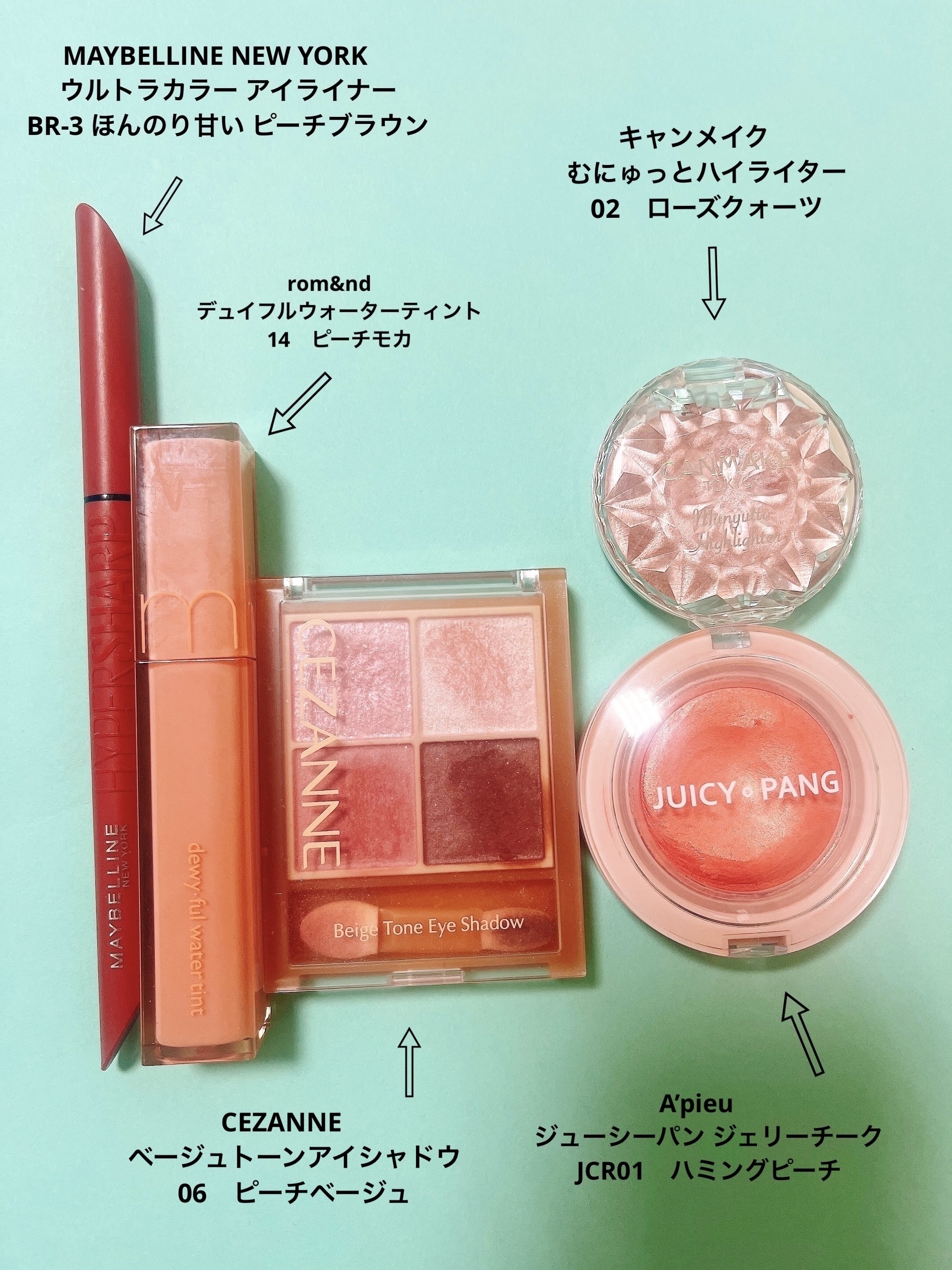 アピュー ジューシーパン ジェリーチーク/A’pieu/ジェル・クリームチークを使ったクチコミ（2枚目）