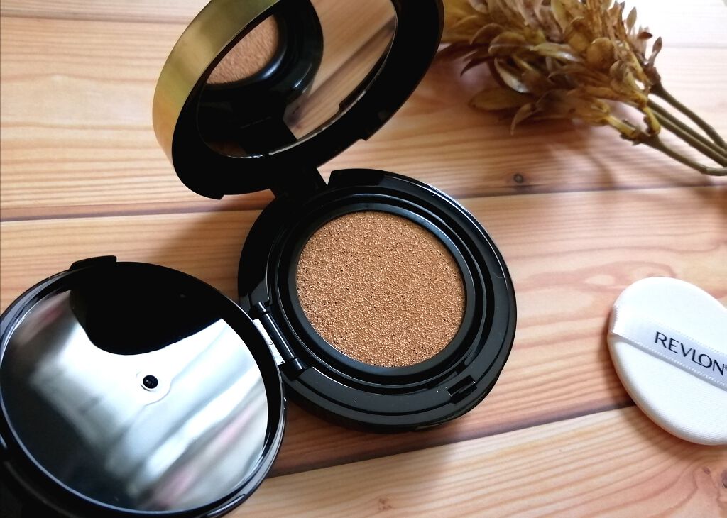 カラーステイ クッション ロングウェア ファンデーション/REVLON/クッションファンデーションを使ったクチコミ(2枚目)