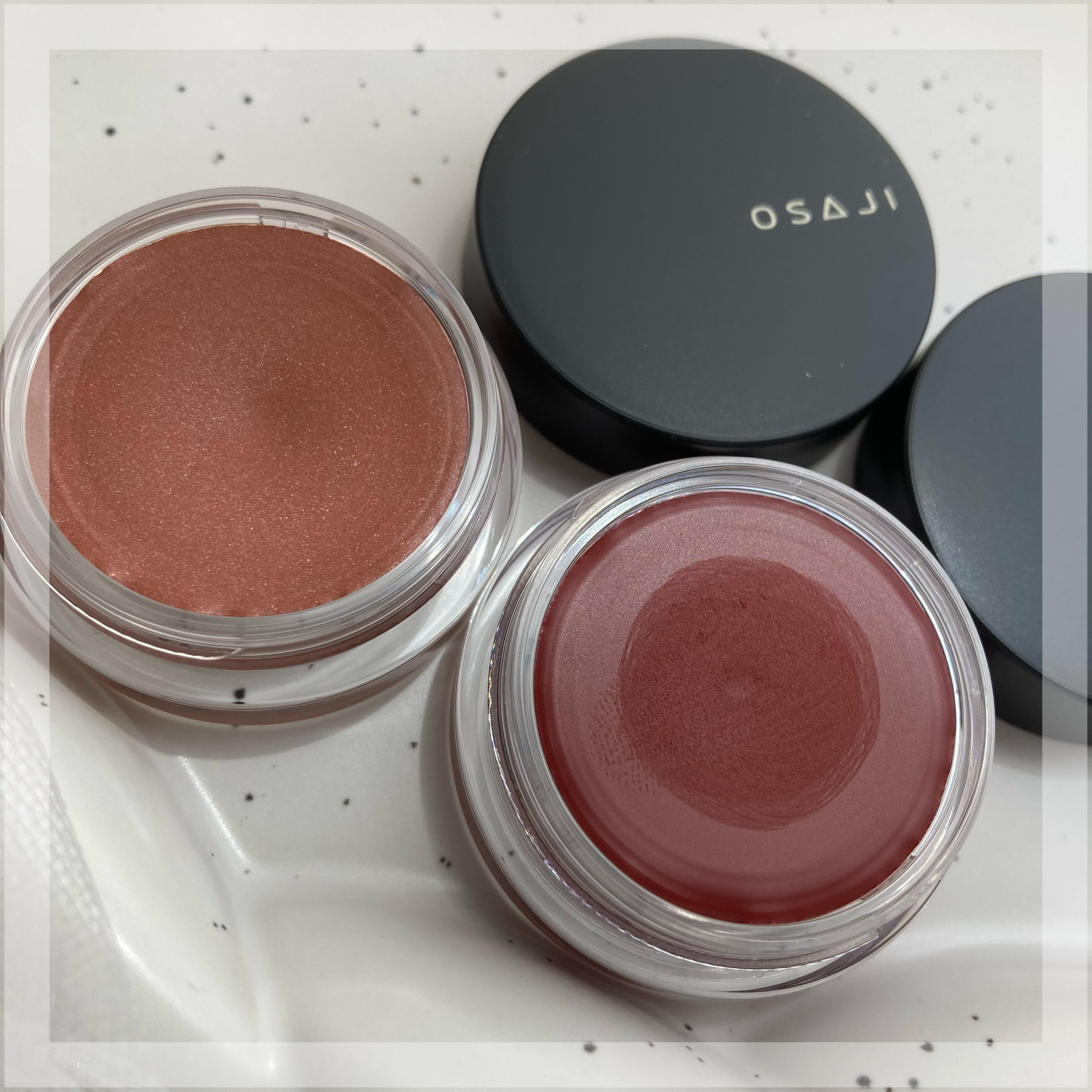 ニュアンス フェイスカラー 13  Yumenoato 〈夢のあと〉/OSAJI/ジェル・クリームチークを使ったクチコミ（3枚目）