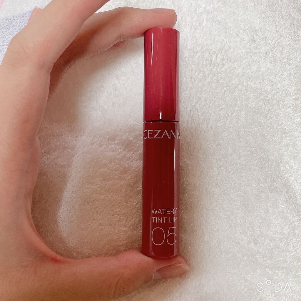 ウォータリーティントリップ/CEZANNE/リップティントを使ったクチコミ（2枚目）