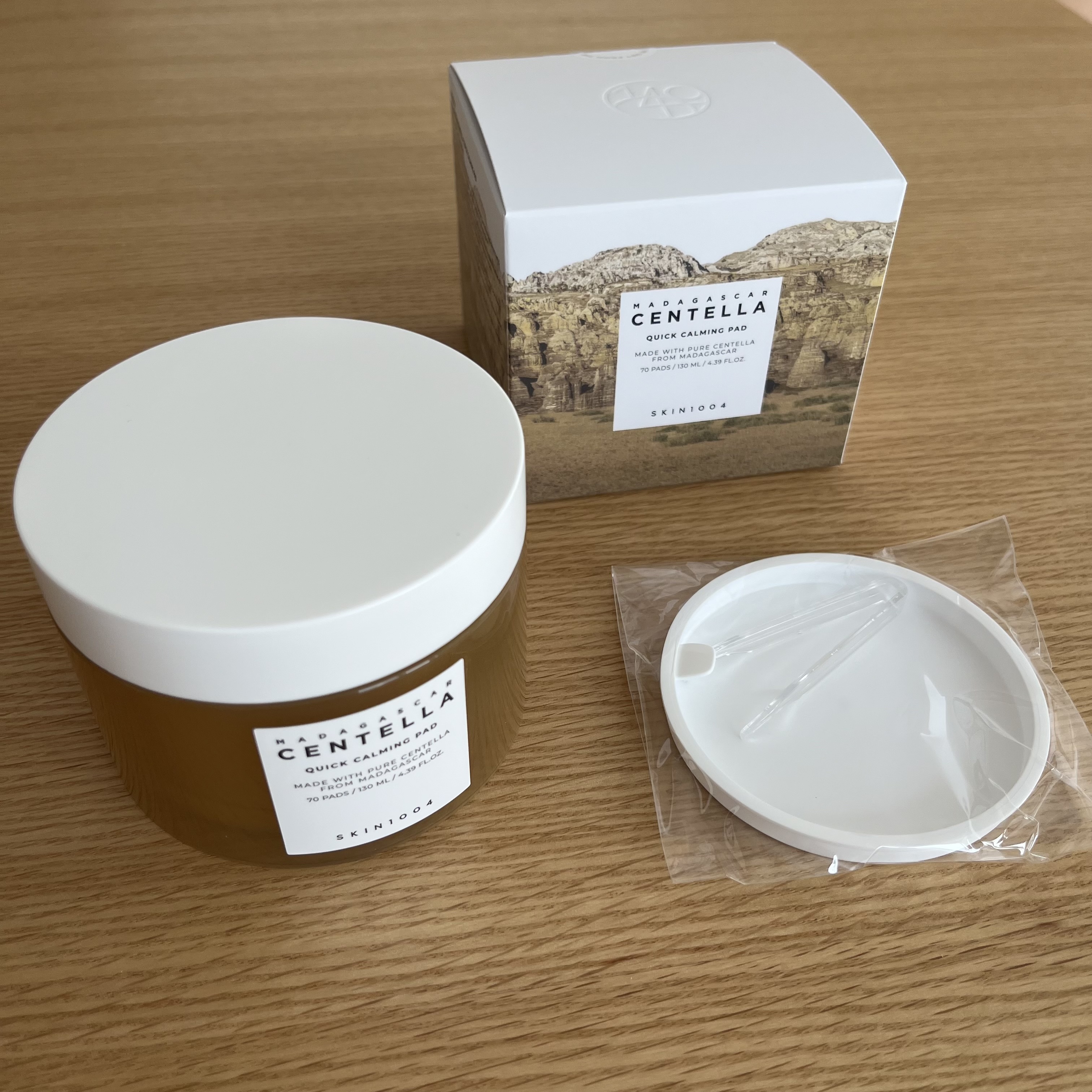 センテラ クイックカーミングパッド/SKIN1004/トナーパッドを使ったクチコミ（1枚目）