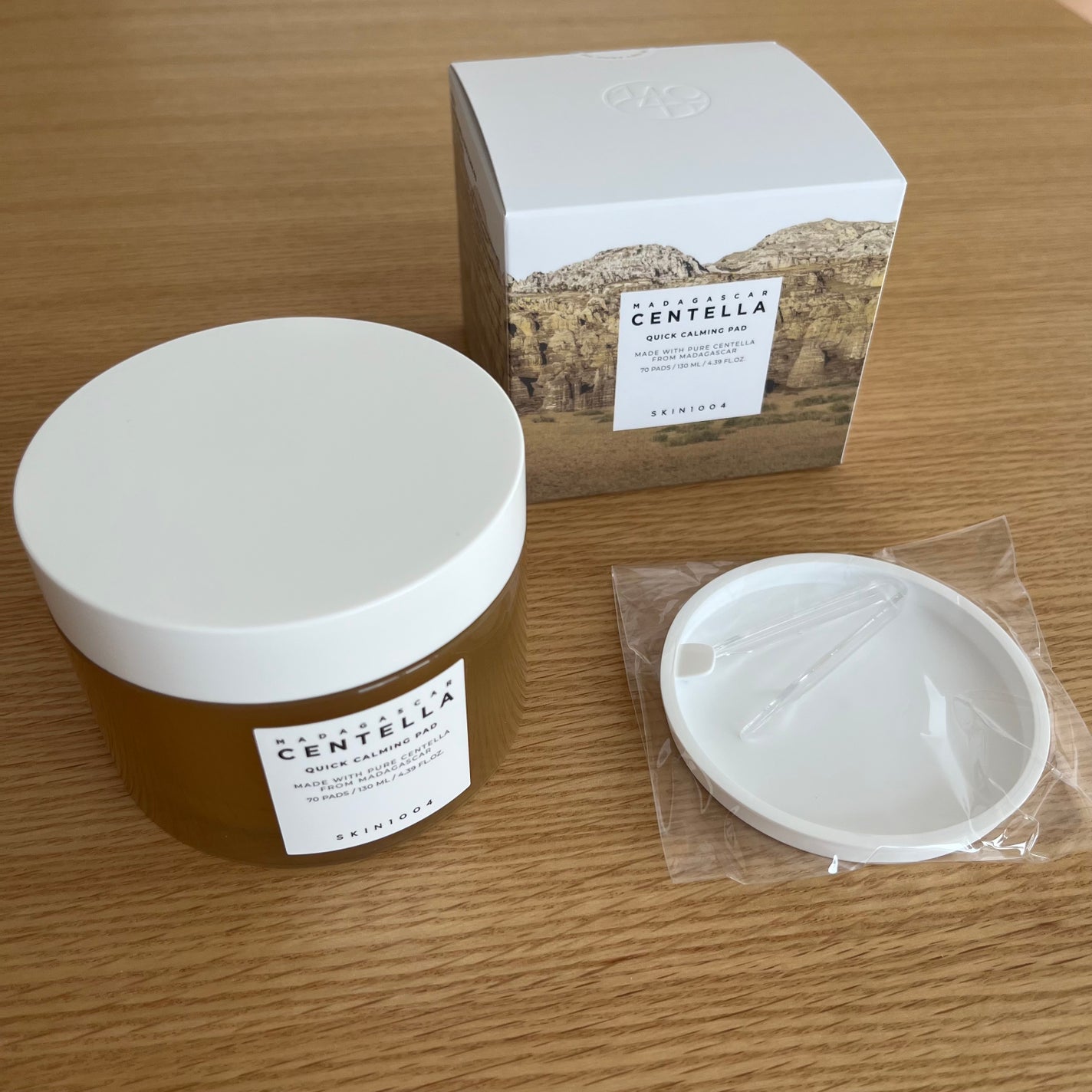 センテラ クイックカーミングパッド/SKIN1004/トナーパッドを使ったクチコミ(1枚目)