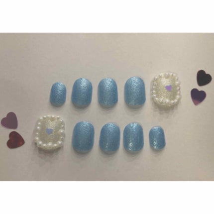 シュガーネイル/セリア/マニキュアを使ったクチコミ(1枚目)