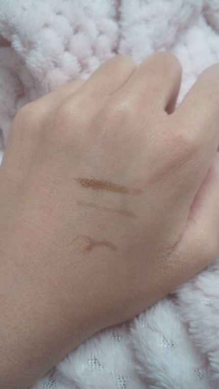 描くふたえアイライナー/CEZANNE/リキッドアイライナーを使ったクチコミ(3枚目)