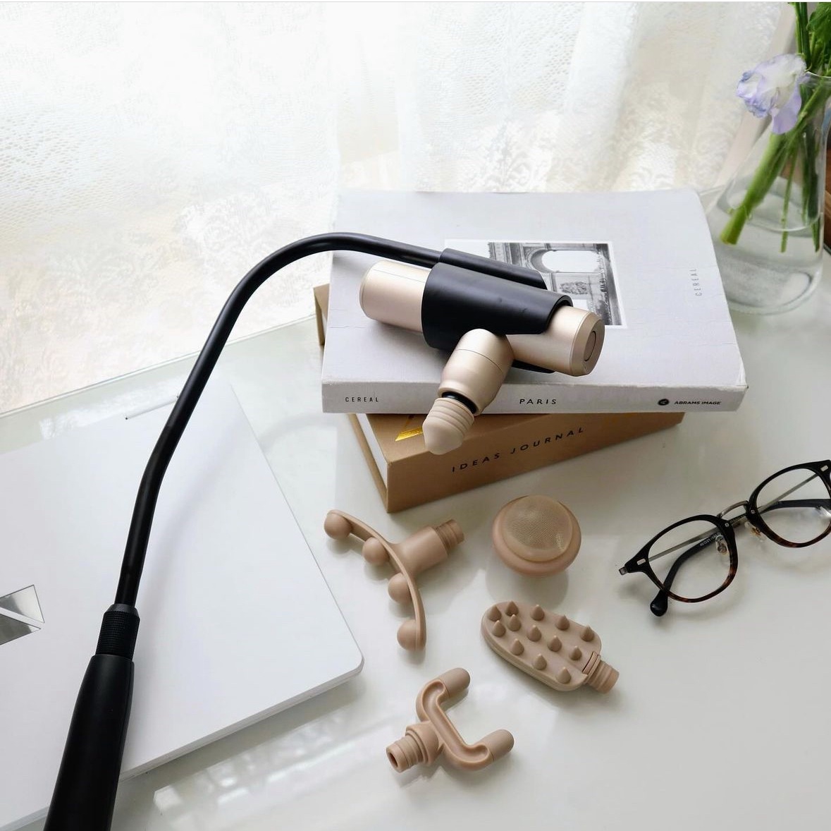 モノルルド リリースガン プラスアーム/ルルド/マッサージガンを使ったクチコミ（2枚目）