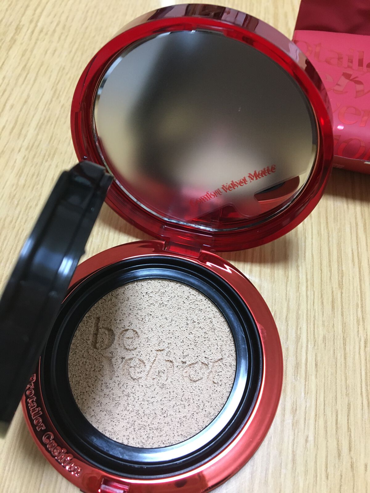 プロテーラービーベルベットカバークッション/espoir/クッションファンデーションを使ったクチコミ(3枚目)