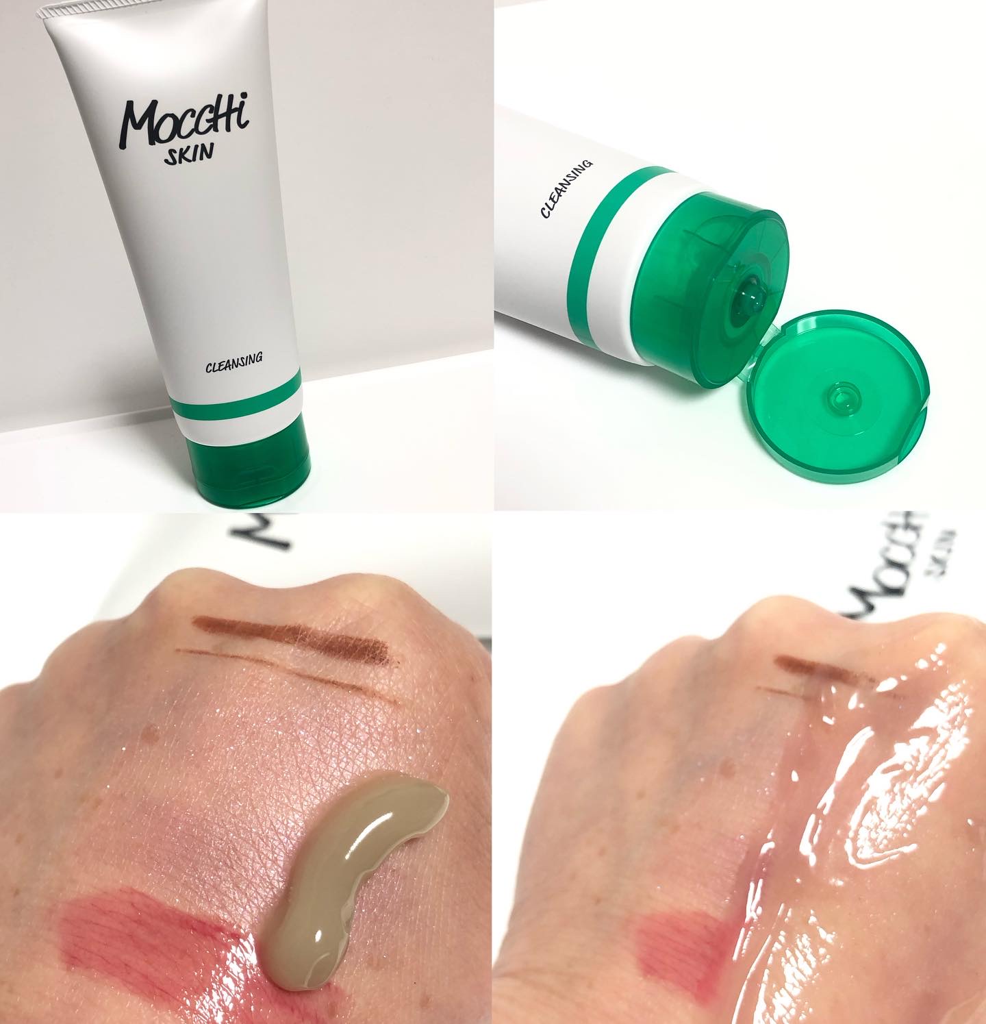 モッチスキン 吸着クレンジング WHT/MoccHi SKIN/クレンジングジェルを使ったクチコミ（2枚目）