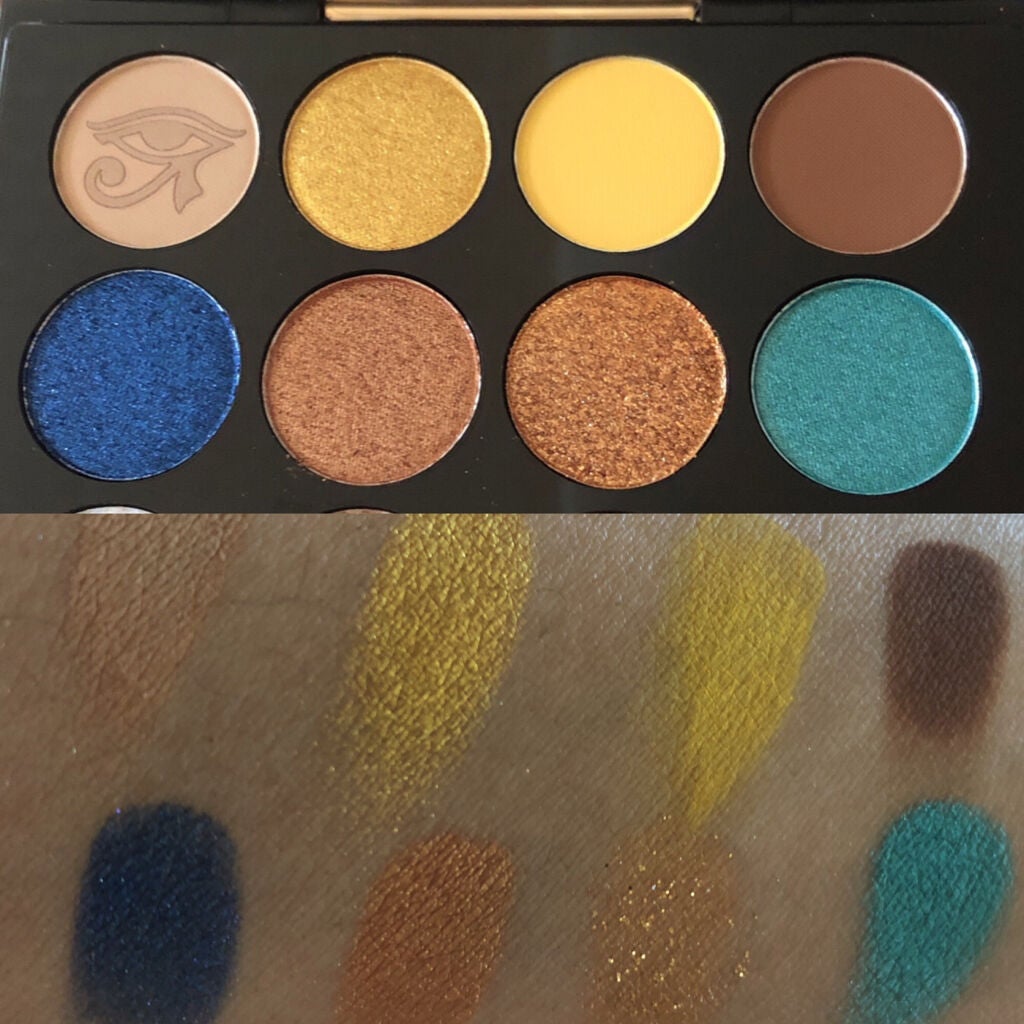 大英博物館 エジプトシリーズ アイシャドウパレット/ZEESEA/アイシャドウパレットを使ったクチコミ(3枚目)