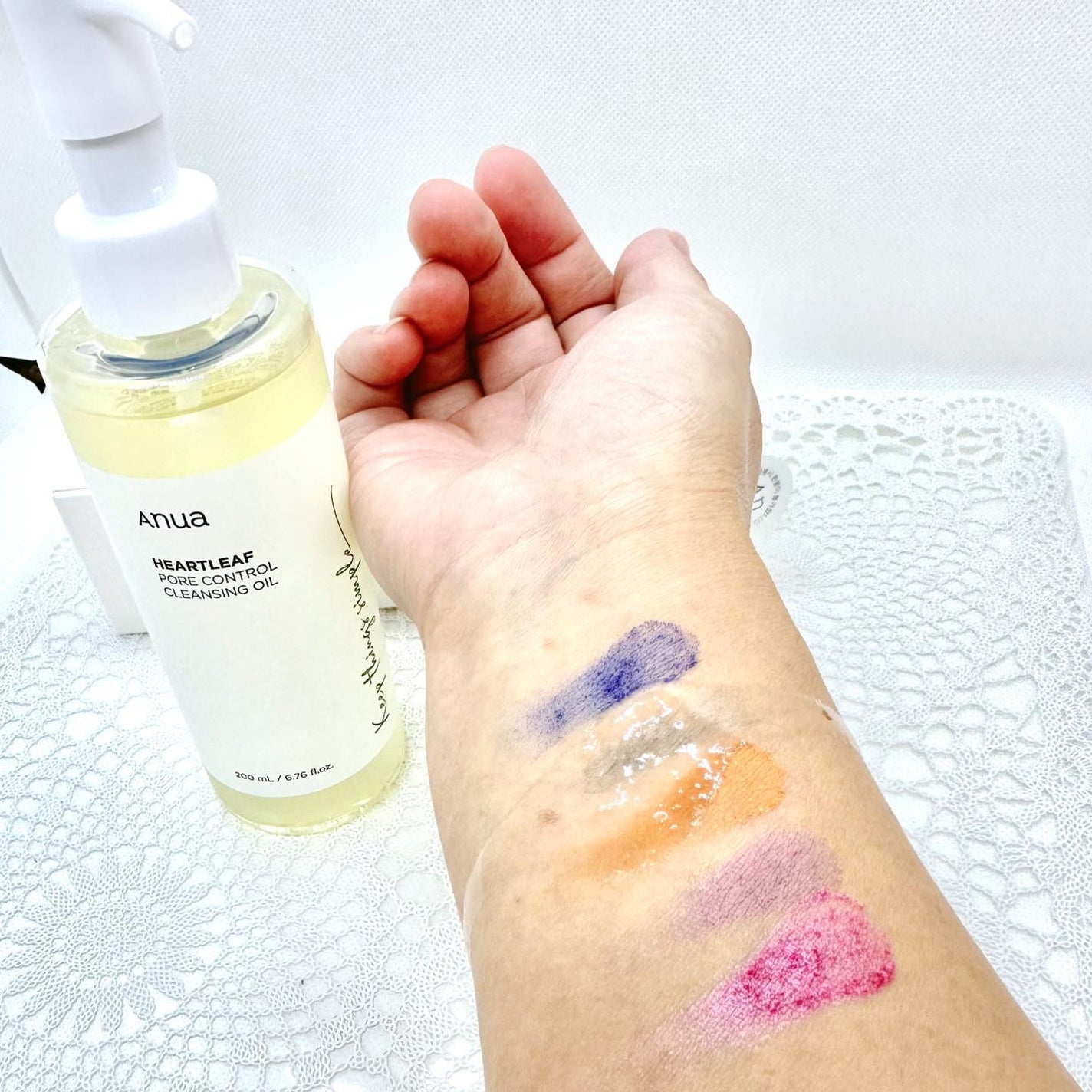 ドクダミ ポアコントロールクレンジングオイル/Anua/オイルクレンジングを使ったクチコミ(3枚目)