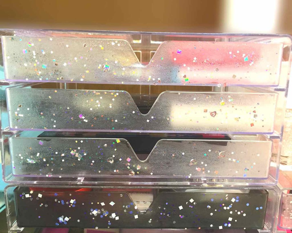 3段式クリアーケース/DAISO/その他化粧小物を使ったクチコミ（2枚目）