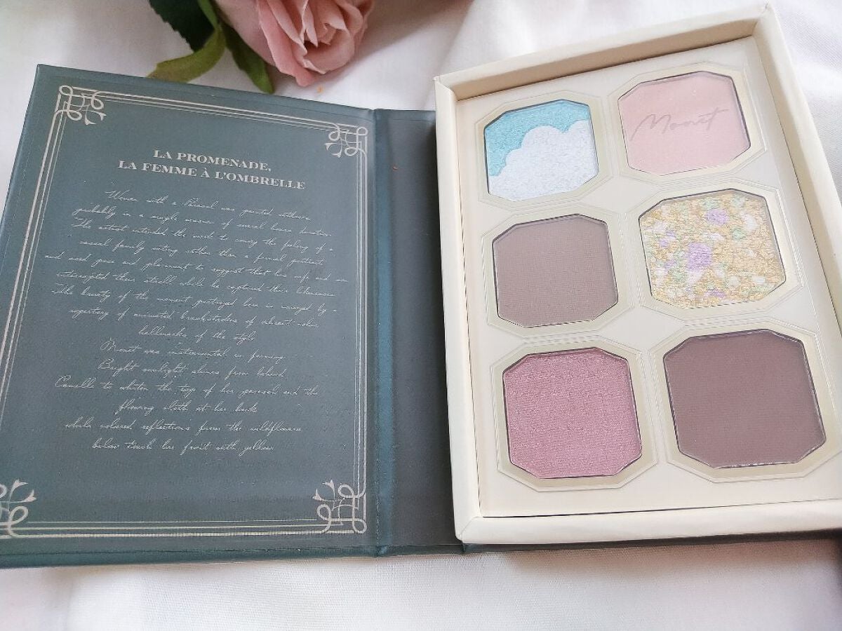 絵画アイシャドウパレット/MilleFée/アイシャドウパレットを使ったクチコミ(3枚目)