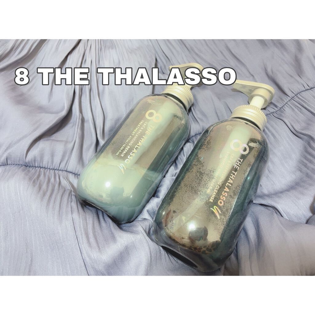 エイトザタラソ ユー CBD＆リフレッシング クレンズ 美容液シャンプー／CBD＆バランシング ダメージリペア 美容液ヘアトリートメント/エイトザタラソ/市販シャンプーを使ったクチコミ（1枚目）