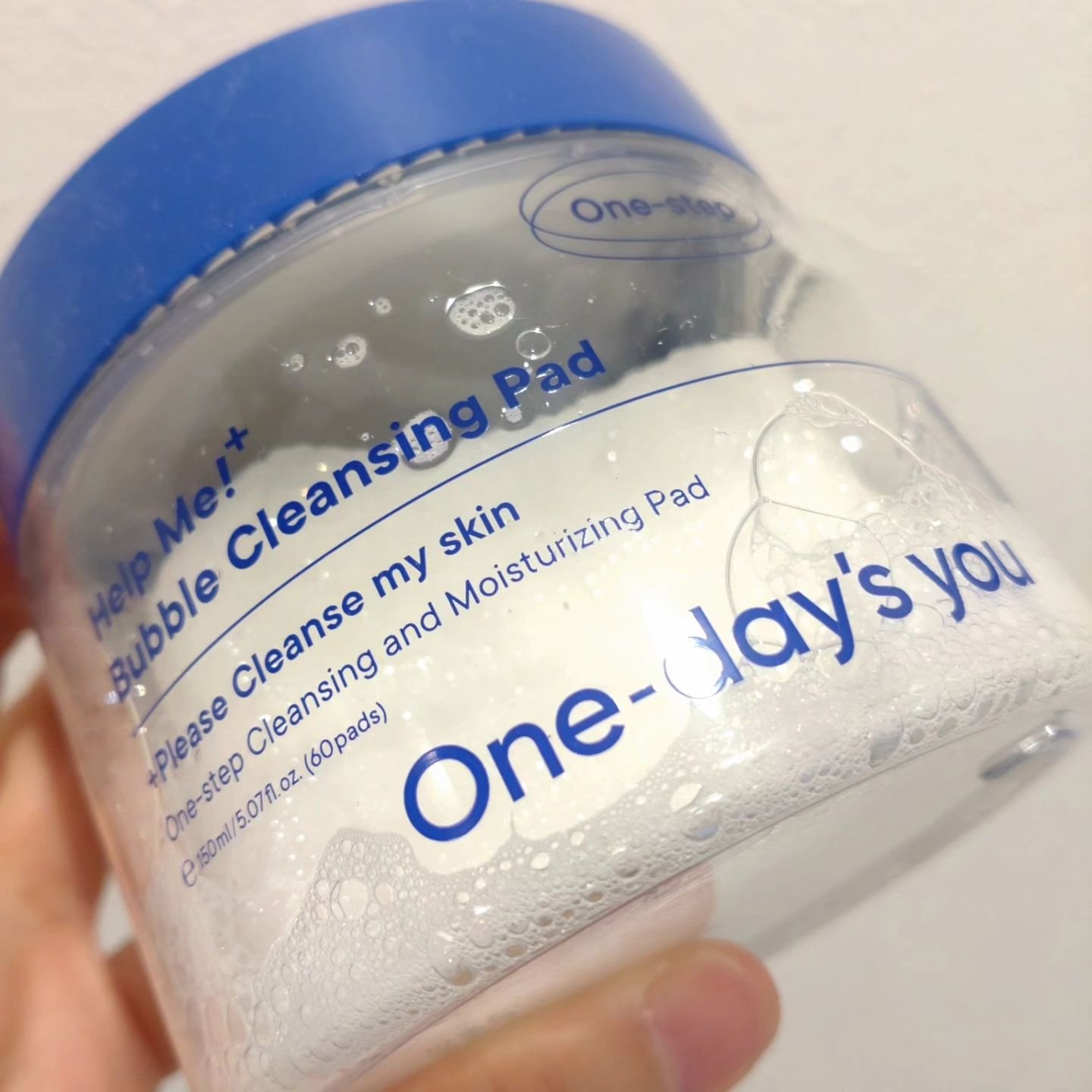 バブルクレンジングパッド/One-day's you/クレンジングシートを使ったクチコミ（1枚目）