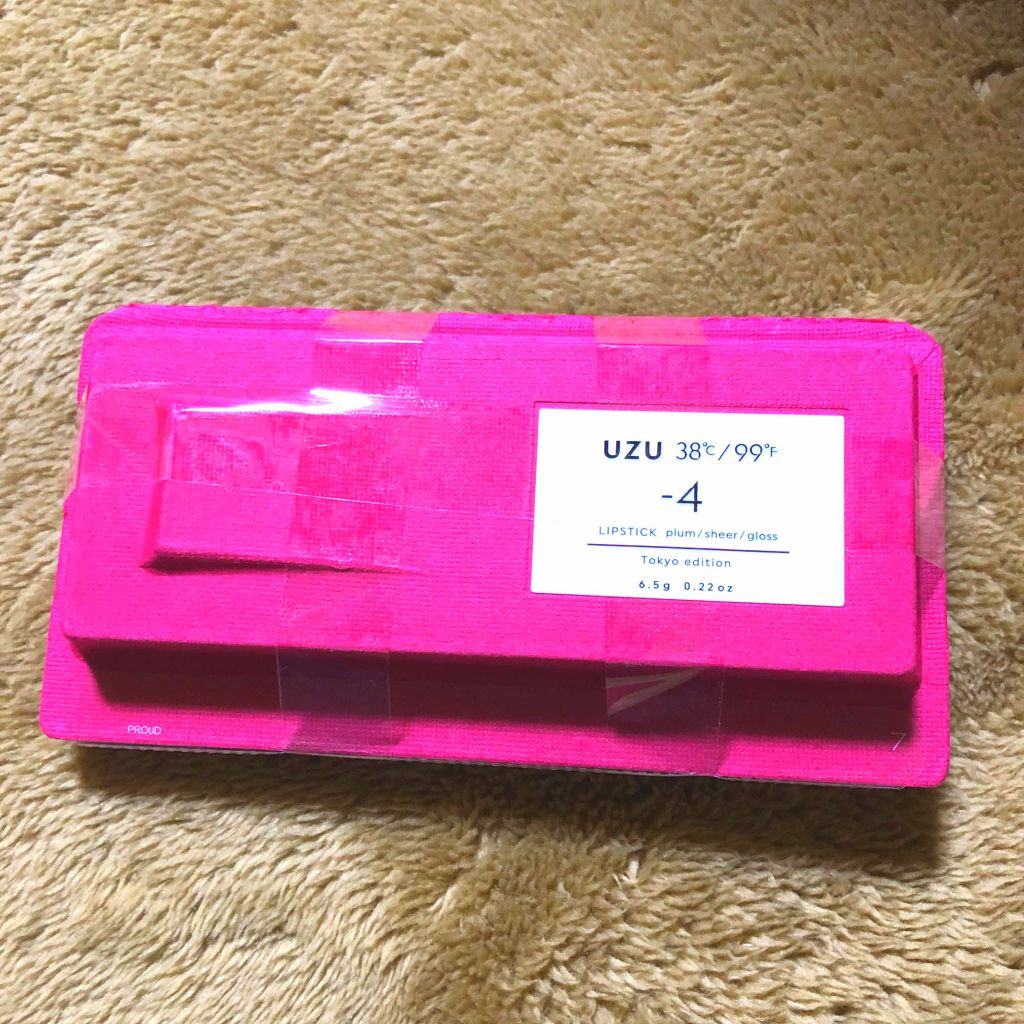 38°C / 99°F Lipstick <TOKYO>/UZU BY FLOWFUSHI/口紅を使ったクチコミ(1枚目)