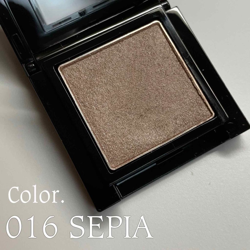 ヴィセ アヴァン シングルアイカラー 016 SEPIA/Visée/単色アイシャドウを使ったクチコミ（2枚目）