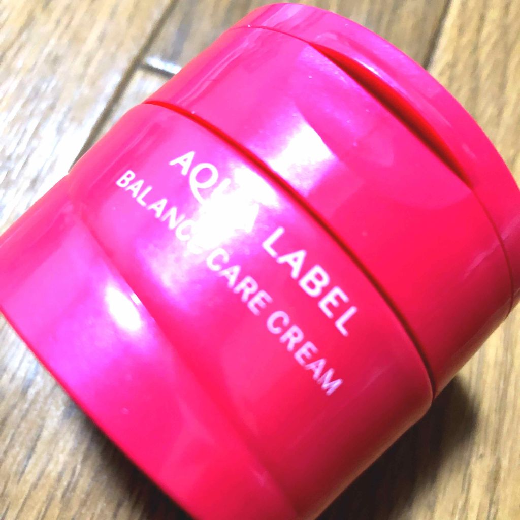 バランスケア クリーム/アクアレーベル/フェイスクリームを使ったクチコミ（1枚目）