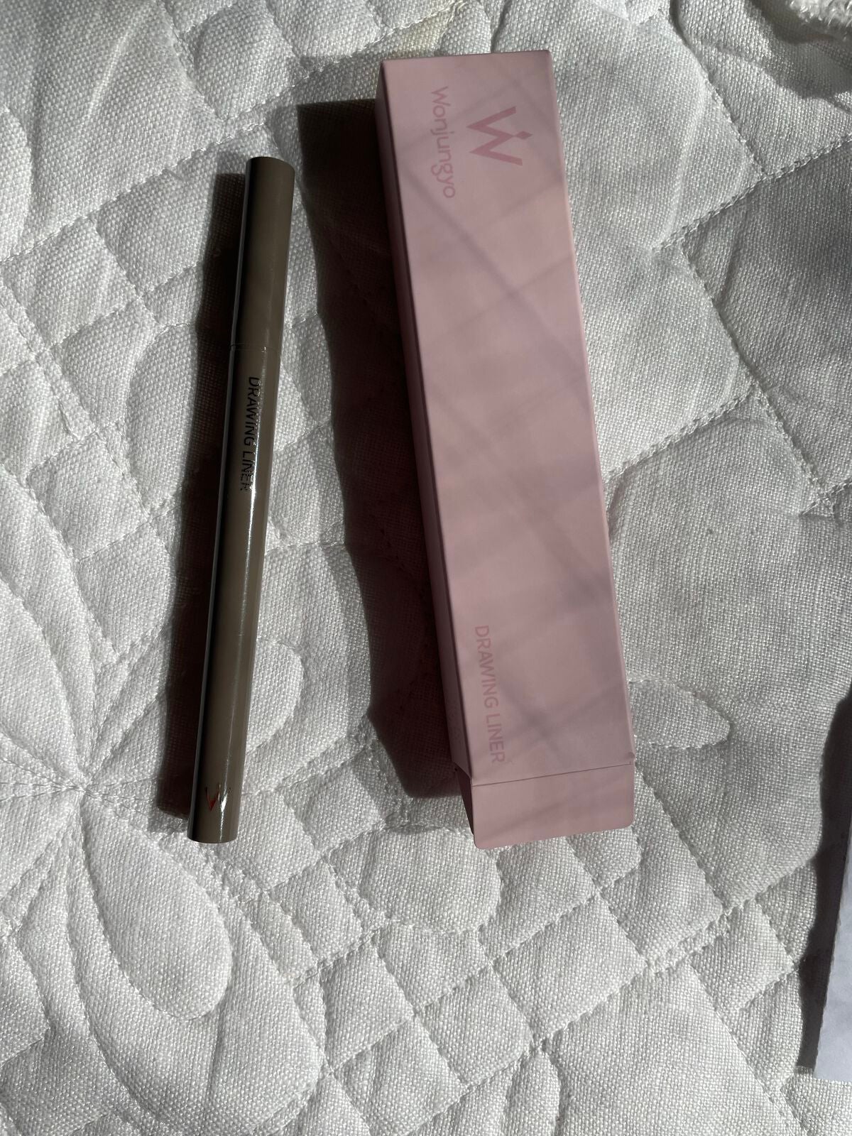 ウォンジョンヨ ドローイングライナー/Wonjungyo/リキッドアイライナーを使ったクチコミ(1枚目)