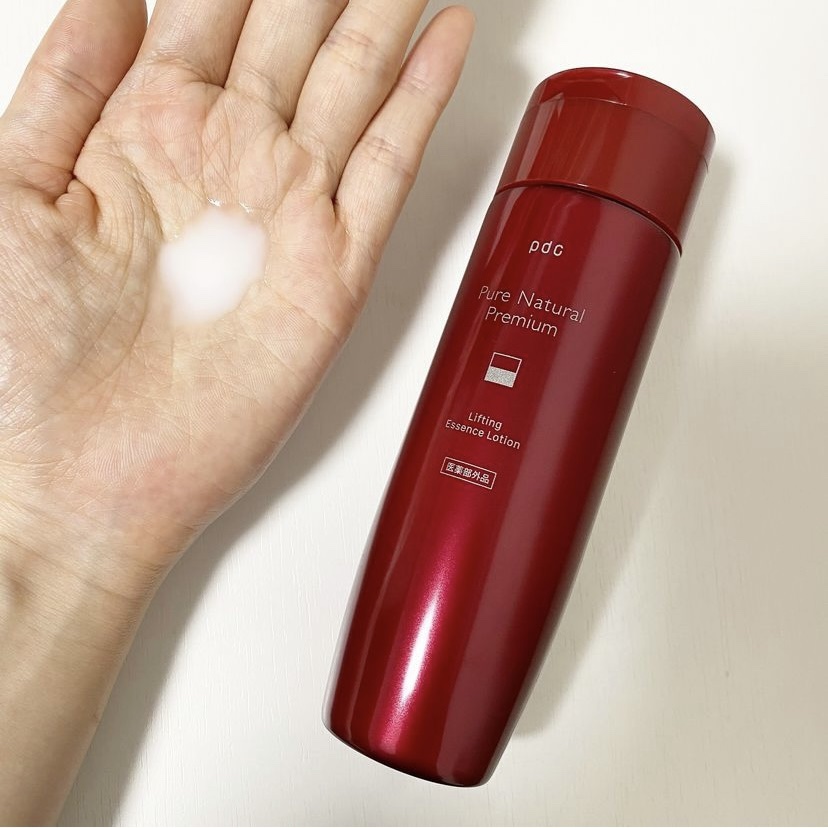 ピュア ナチュラル プレミアム リフティング エッセンスローション【医薬部外品】/pdc/オールインワン化粧品を使ったクチコミ（2枚目）